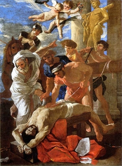 The Martyrdom of St. Erasmus by Nicolas Poussin