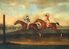 The Match between Aaron and Driver at Maidenhead, Aug. 1754: Driver Winning the Third Heat by Richard Roper