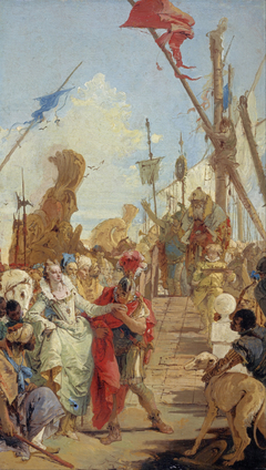 The Meeting of Anthony and Cleopatra by Giovanni Battista Tiepolo