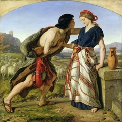 The meeting of Jacob and Rachel