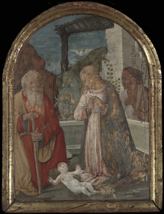 The Nativity by Girolamo di Benvenuto