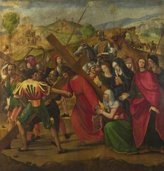 The Procession to Calvary by Ridolfo del Ghirlandaio