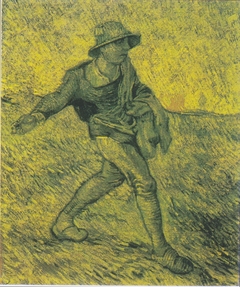 The Sower (after Millet) by Vincent van Gogh