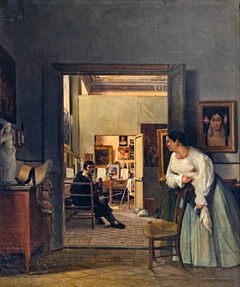 The Studio of Ingres in Rome