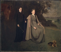 The Thomas Sisters (Margaret Thomas Gardiner and Helen Thomas Warren) by George de Forest Brush
