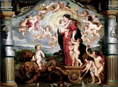 The Triumph of Divine Love by Peter Paul Rubens