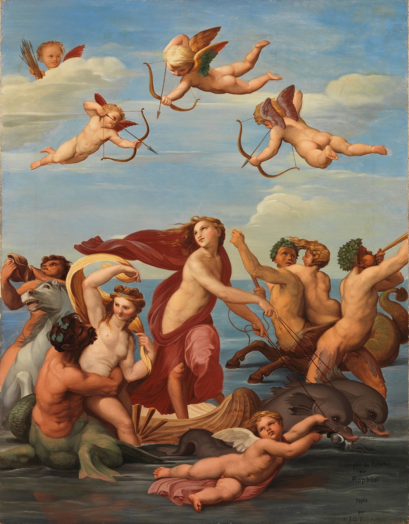The Triumph of Galatea, a copy after Raphael (Raffaello Sanzio)