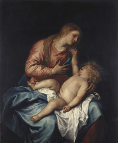 The Virgin and Child by Anthony van Dyck