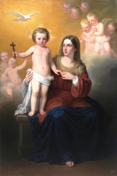The Virgin and Child by Antonio María Esquivel