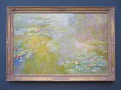 The Water-Lily Pond by Claude Monet