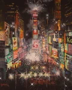 Times Square New Years Eve by Tom Shropshire