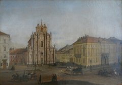 Tyszkiewicz Palace in Warsaw by Jan Sejdlitz