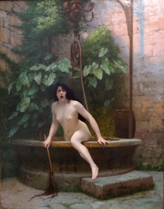 La Vérité sortant du puits by Jean-Léon Gérôme