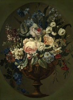 Vase of flowers by Louis Vidal