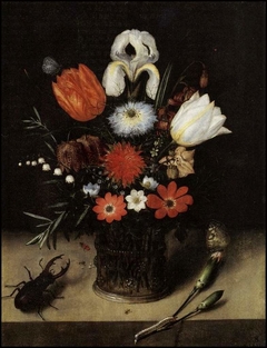 Vase of Flowers by Peter Binoit