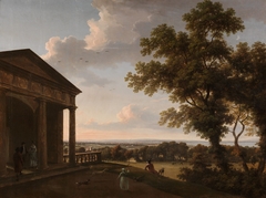 View in Mount Merrion Park (1804) by William Ashford