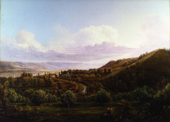 View of Bald Face Creek in the Ohio River Valley by Henri Lovie