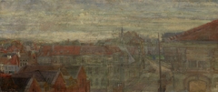 View of Phnosie, luminous waves and vibrations by James Ensor