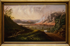 View of the Great Fire of Pittsburgh by William Coventry Wall
