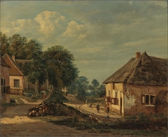 Village Street by George Pieter Westenberg