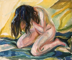 Weeping Nude by Edvard Munch