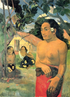 Where are you going? (I) by Paul Gauguin