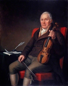 William Marshall, 1748 - 1833. Violinist and composer by John Moir