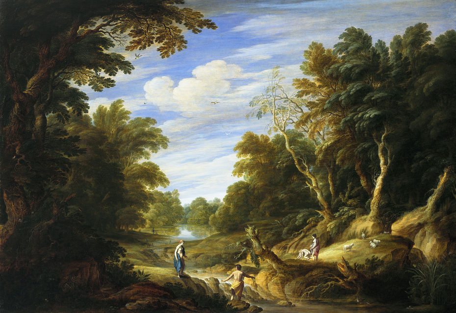 Wooded Landscape With Figures By Alexander Keirincx | USEUM