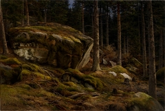 Woods Landscape by Berndt Lindholm