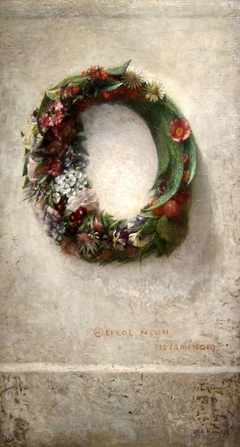 Wreath of Flowers by John La Farge