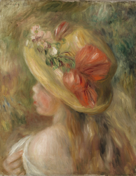 Young Girl with Hat (Jeune fille au chapeau)