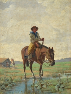 A cowboy by José Bouchet