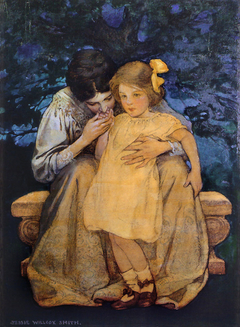 A Mother's Reassurance by Jessie Willcox Smith
