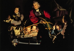 A Philosopher Lecturing on the Orrery by Joseph Wright of Derby