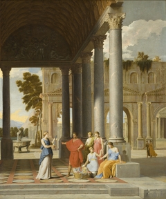 Achilles Discovered Among the Daughters of Lycomedes by Jean Lemaire