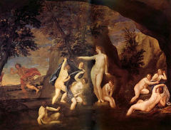 Actaeon Transformed into a Stag