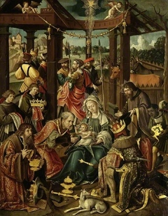 Adoration of the Kings by Simon Claesz van Waterlant