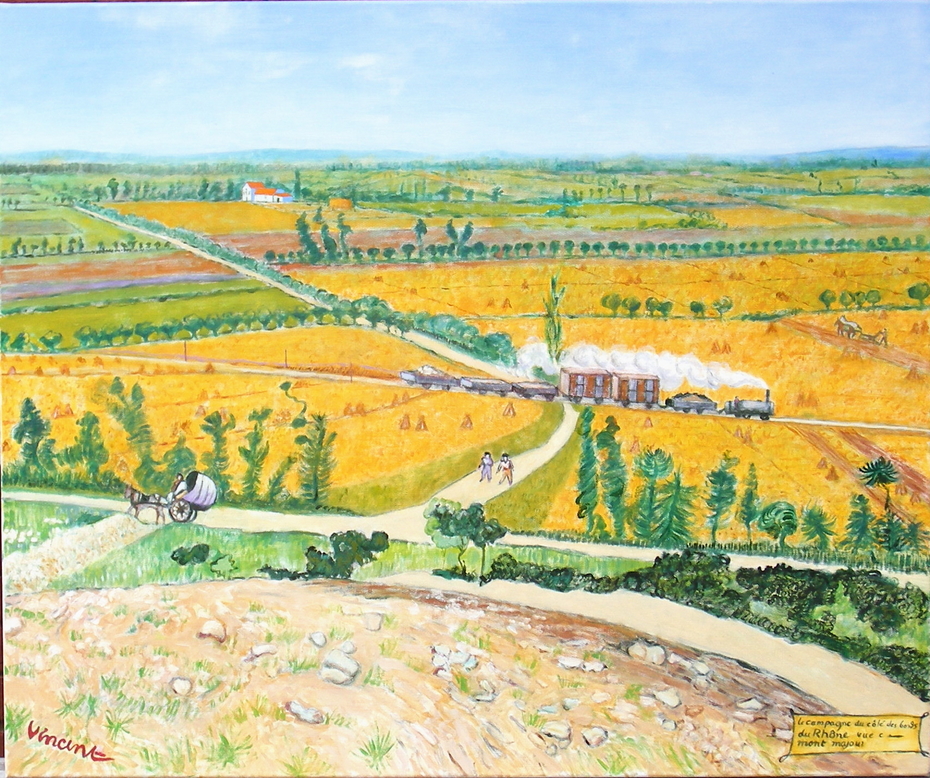 After Vincent 1. (2008), Oil on linen, 120 x 100 cm.