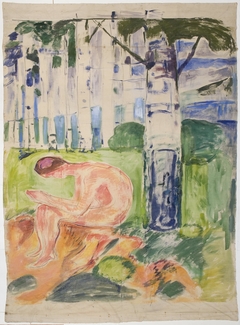 Alma Mater: Seated Youth by Edvard Munch