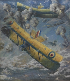 An Aerial Fight by Louis Whirter