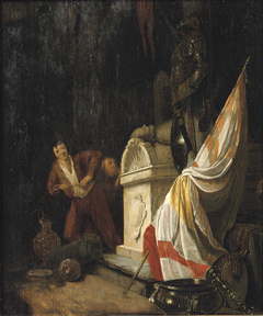 An Allegory of Vanitas: The desecration of a tomb