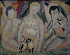 Baigneuses aux oiseaux by Alice Bailly