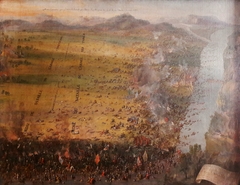 Battle of Párkány (1683). by Pierre-Denis Martin