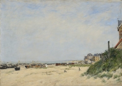 Berck Shore by Eugène Louis Boudin