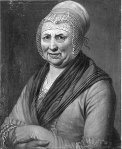 Bildnis einer alten Frau by Johann Wilhelm Hoffnas