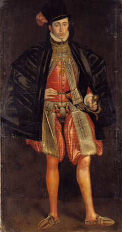 Bildnis eines Pfalzgrafen von Zweibrücken-Veldenz by Master of the Vohenstrauss Portrait