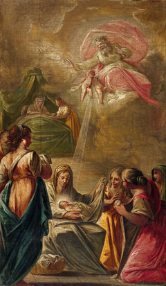 Birth of the Virgin by Francesc Pla i Duran