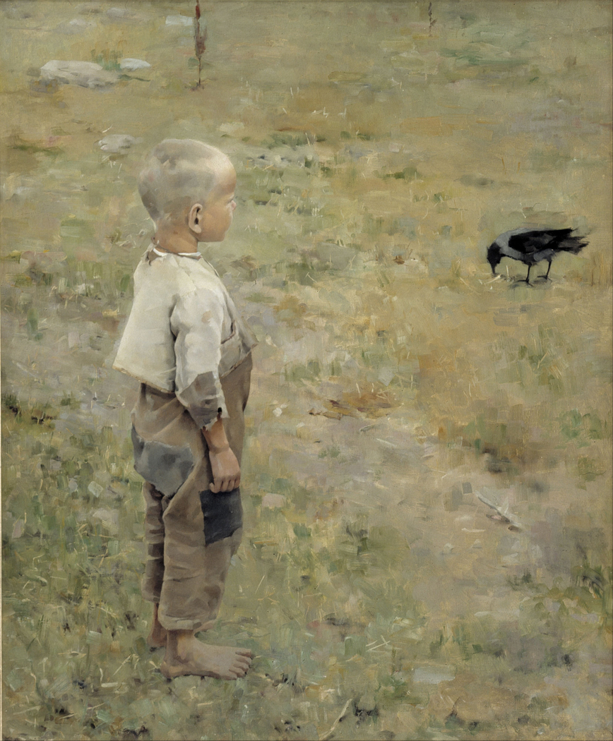 Boy with a Crow