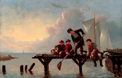 Boys Crabbing by William Ranney