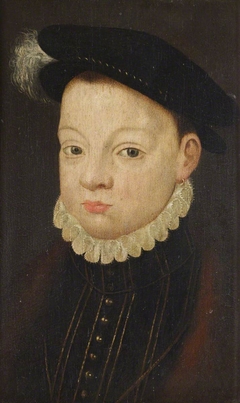 Called King François II, King of France (1544–1560), or possibly King Charles IX (1550 - 1574) as a Young Boy by after François Clouet